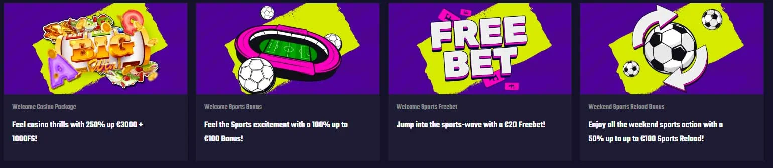 Frenzino casino bonuses